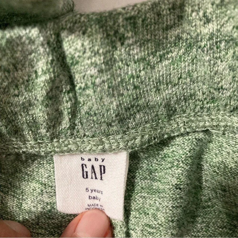 Baby Gap Boys Size 5 Years Textured Two-Piece Pant Outfit Set Color Twig Casual